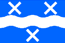 De vlag van de Gemeente Cromstrijen