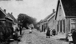 De Dorpsstraat in 1905