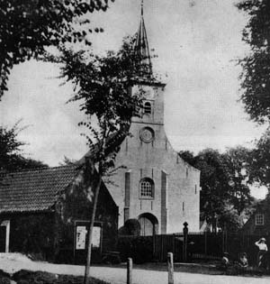 De kerk rond 1900