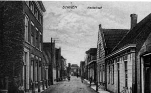 Kerkstraat in jaren 20