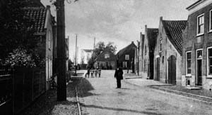 De Breestraat met uitzicht op hoek Nieuwstraat-Haagje